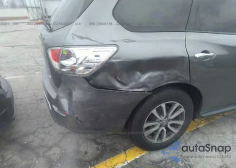 2015 Nissan Pathfinder Platinum/Sv/S/Sl z USA, uszkodzony, nr VIN 5N1AR2MN3FC639441